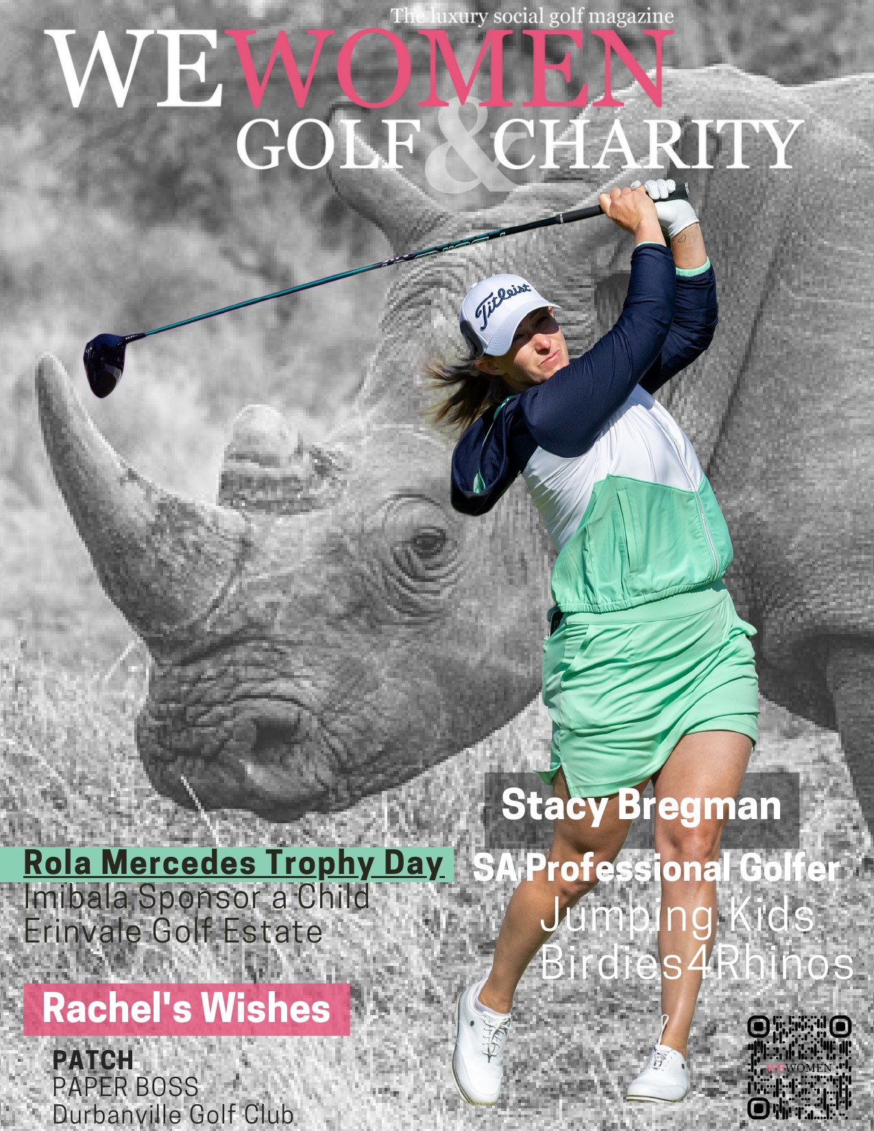 Golf & Charity magazine cover